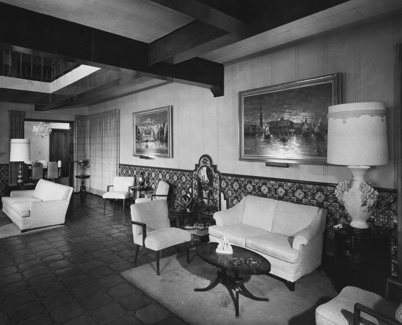 1963 photos: A visit to the Sonoran Governor's home
